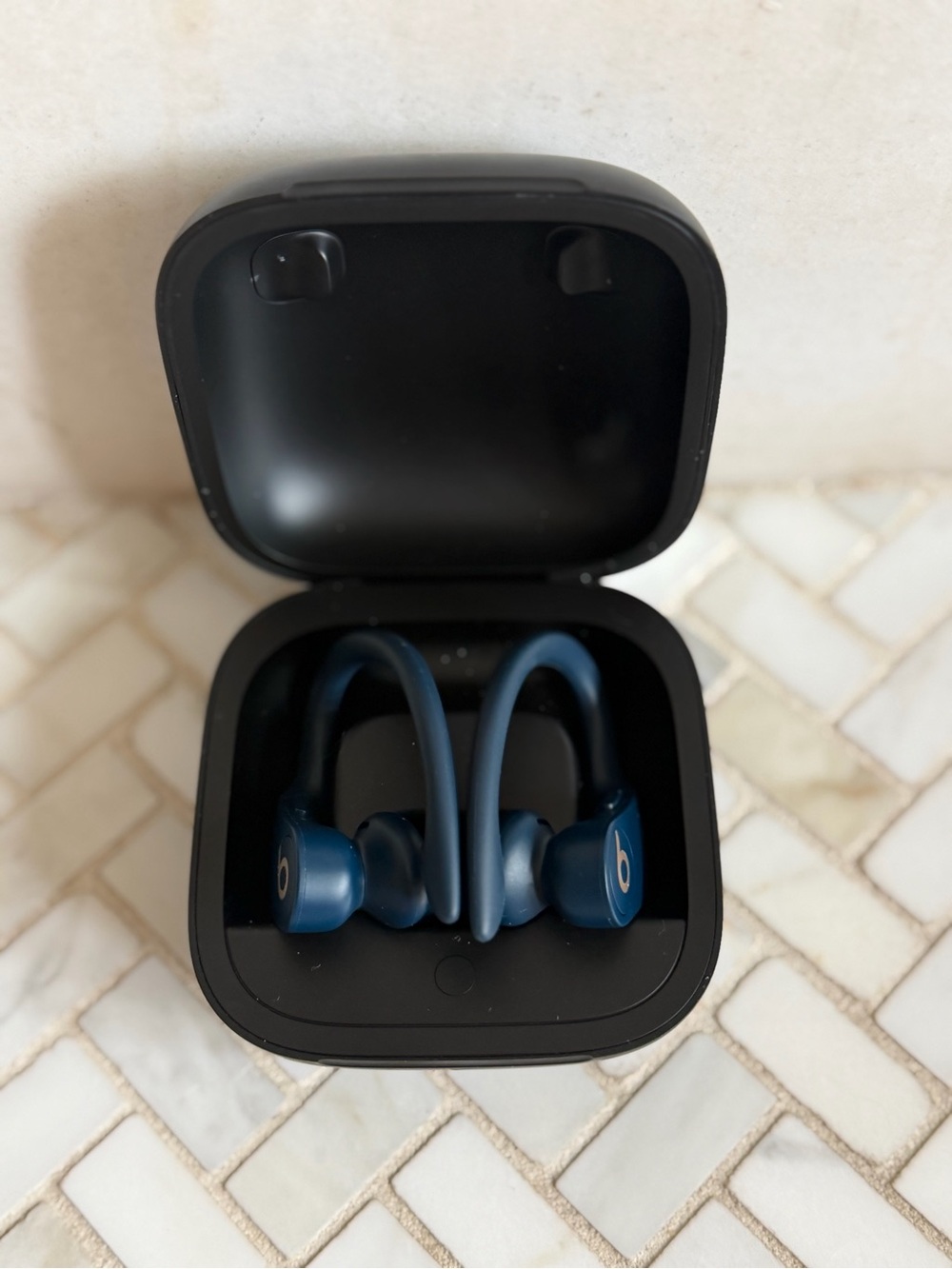 Beats by Dre Powerbeats Pro Earbuds in Blue with Charging Case